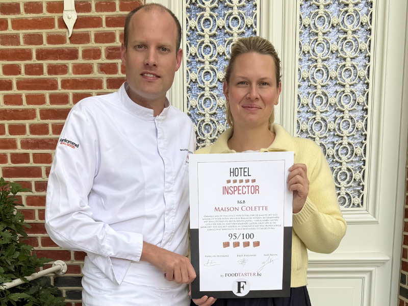 Maison Colette: 95/100 en 4 koffers van Hotel Inspector
